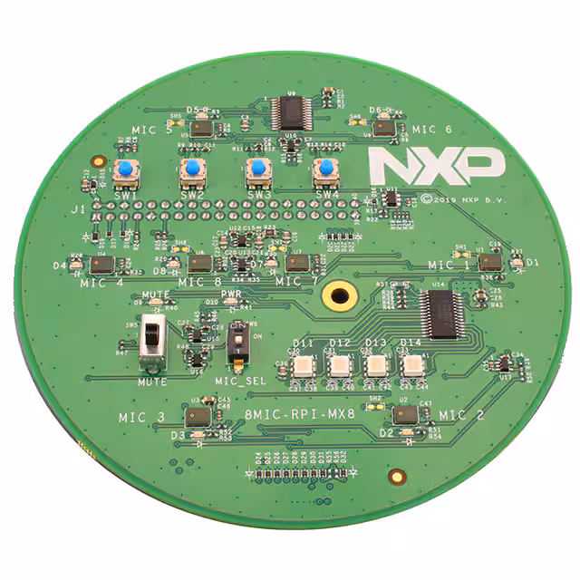 8MIC-RPI-MX8 NXP USA Inc.  Cartes d'évaluation - Cartes d'extension Cartes filles